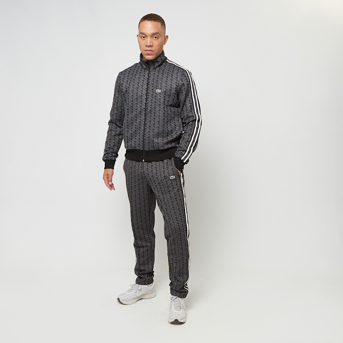 Lacoste Track-Jacke Paris aus Jacquard mit Reißverschluss grau 45029 6