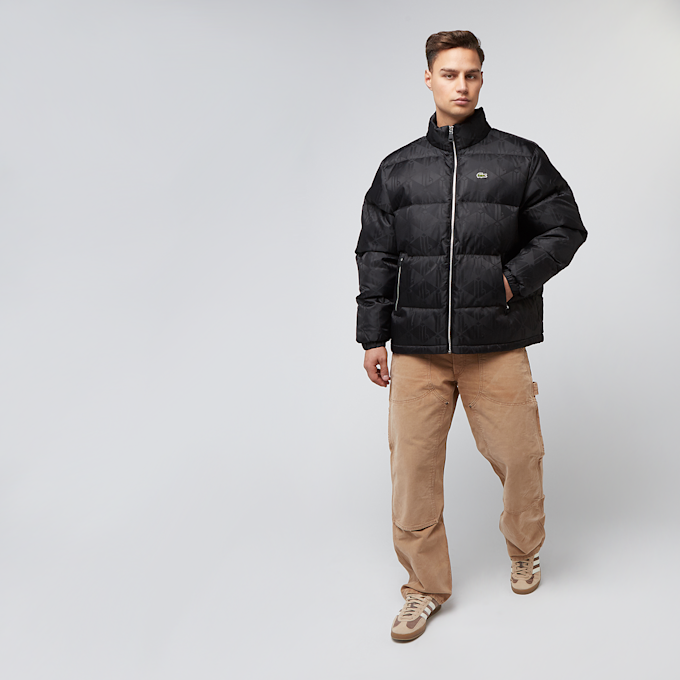 Lacoste Jacquard-Daunenjacke nero 45715 5