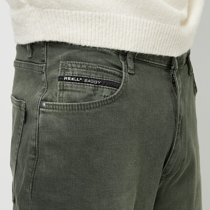 Reell Baggy oatmeal cord zielony 42264 4