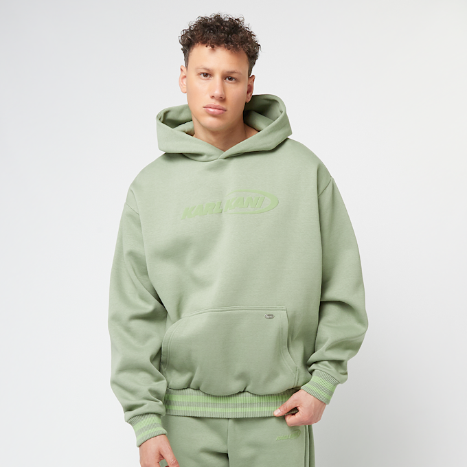 Karl Kani Ellipse Hoodie verde 45124 1