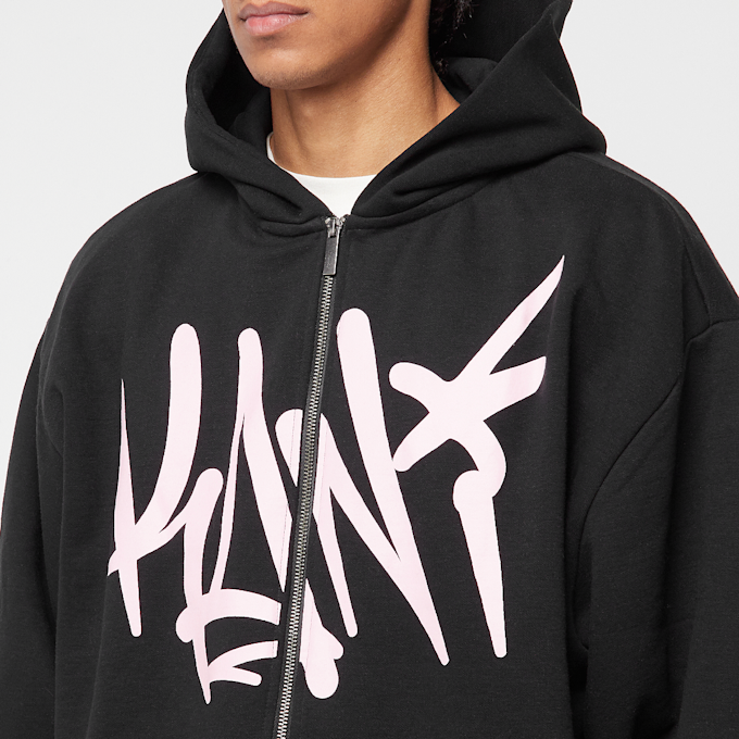 Karl Kani Woven Signature Kani Oversized Zip Hoodie czarny 45126 3