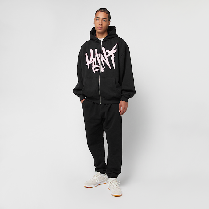 Karl Kani Woven Signature Kani Oversized Zip Hoodie nero 45126 4