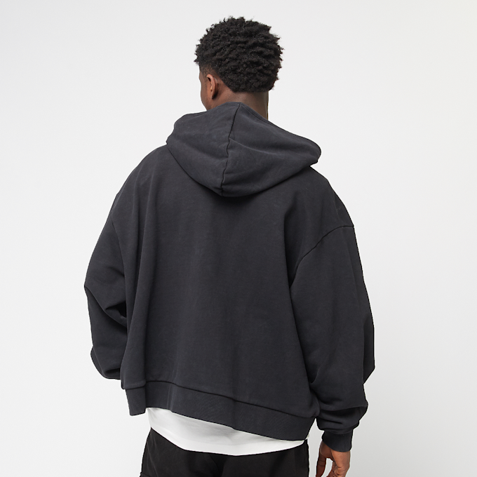 Karl Kani College Heavy Crop Zip Hoodie zwart 45138 2