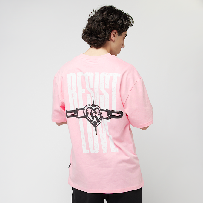 Karl Kani Woven Signature Resist Love Tee różowy 45136 1