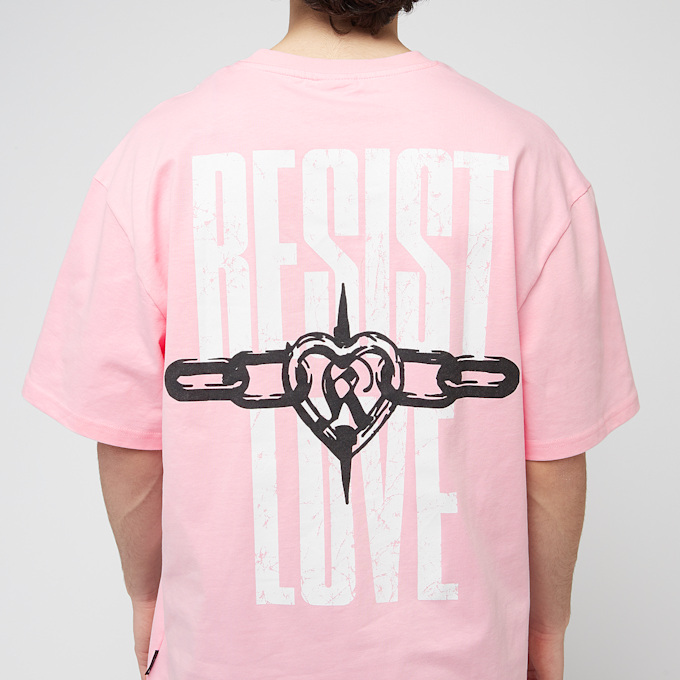 Karl Kani Woven Signature Resist Love Tee różowy 45136 4