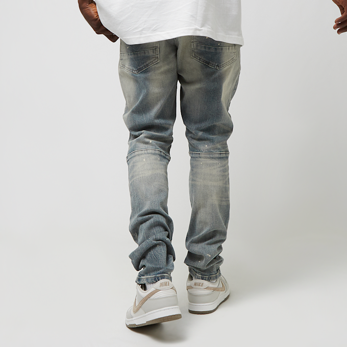 Smoke Rise Rip & Repair Jeans blu 44360 2