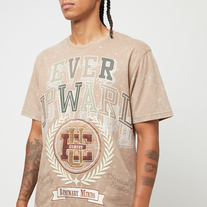 Smoke Rise Varsity Short Sleeve Tee beige 45581 3