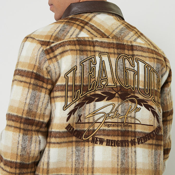 Smoke Rise Quilted Lining Shacket beige 46736 5