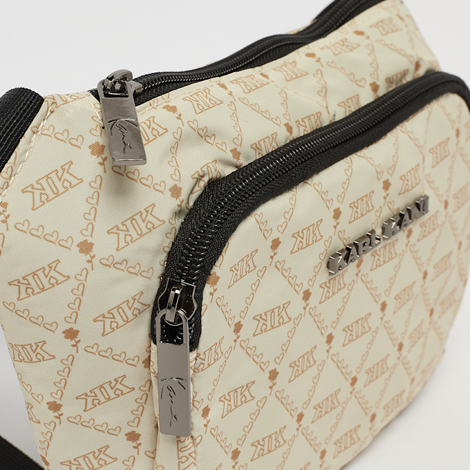 Karl Kani Retro Kani Monogram All Over Print Crossbody Bag beż 45309 4