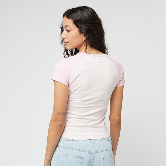 Karl Kani Woven Signature Heart Tiny Tee lichtroze 45094 2