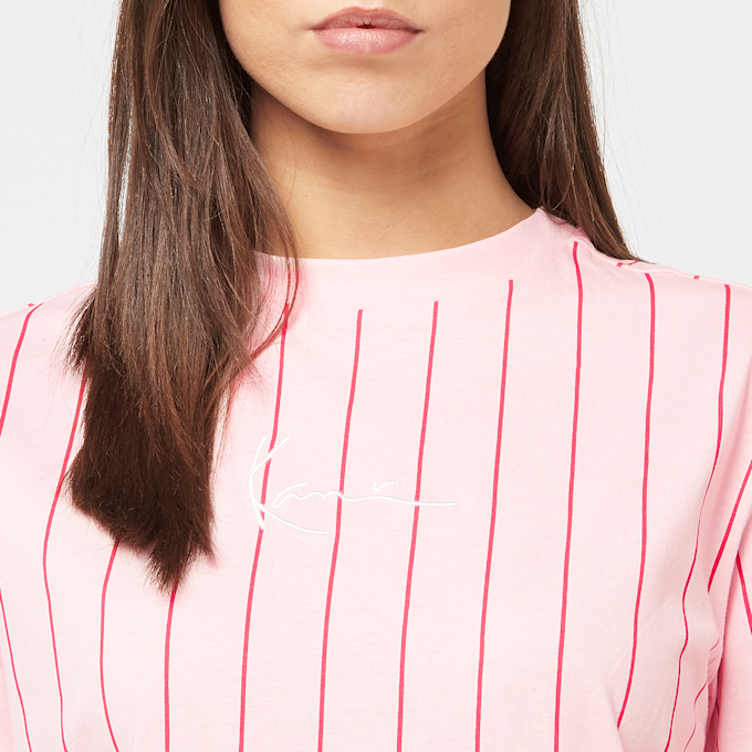 Karl Kani Signature Pinstripe Oversized Tee rosa 45091 3