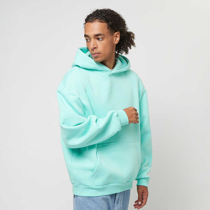 Urban Classics Fluffy Hoodie turchese 40690 1