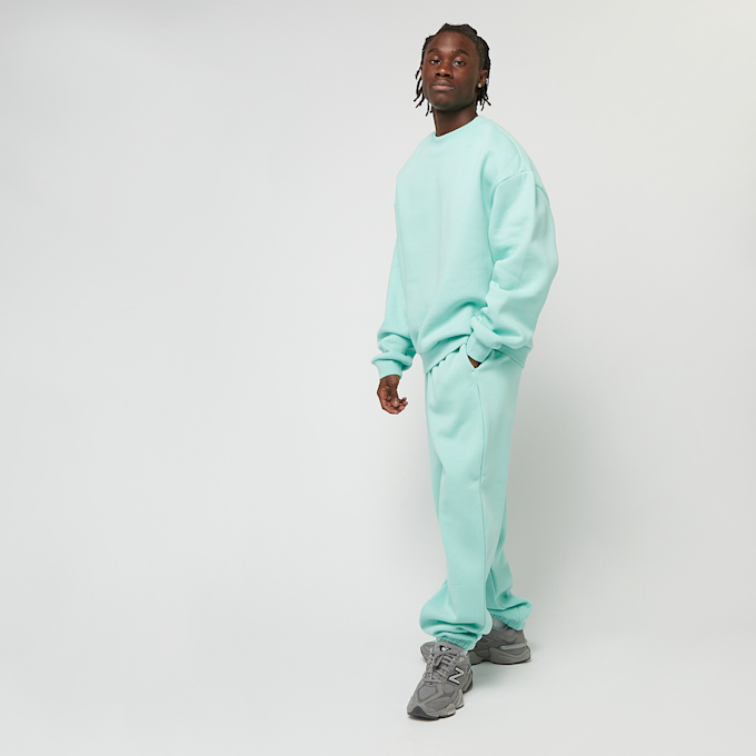 Urban Classics Fluffy Sweatpants powderblue turqoise 40702 5