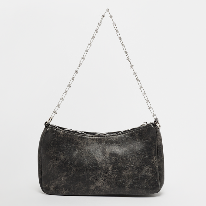 Karl Kani OG Crackle PU Knot Chain Shoulder Bag crna 45310 3