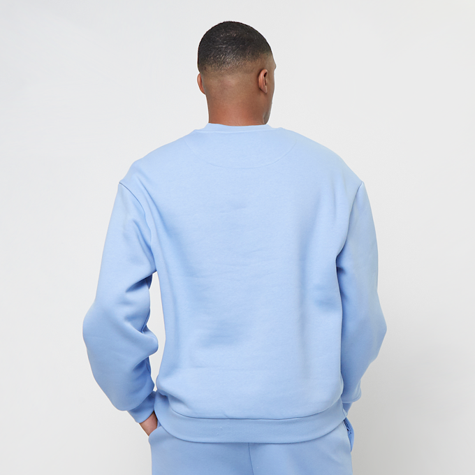 Urban Classics Fluffy Crewneck whitesand bleu 40711 2