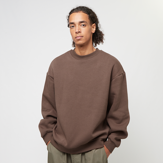Urban Classics Fluffy Crewneck marrone 40706 1