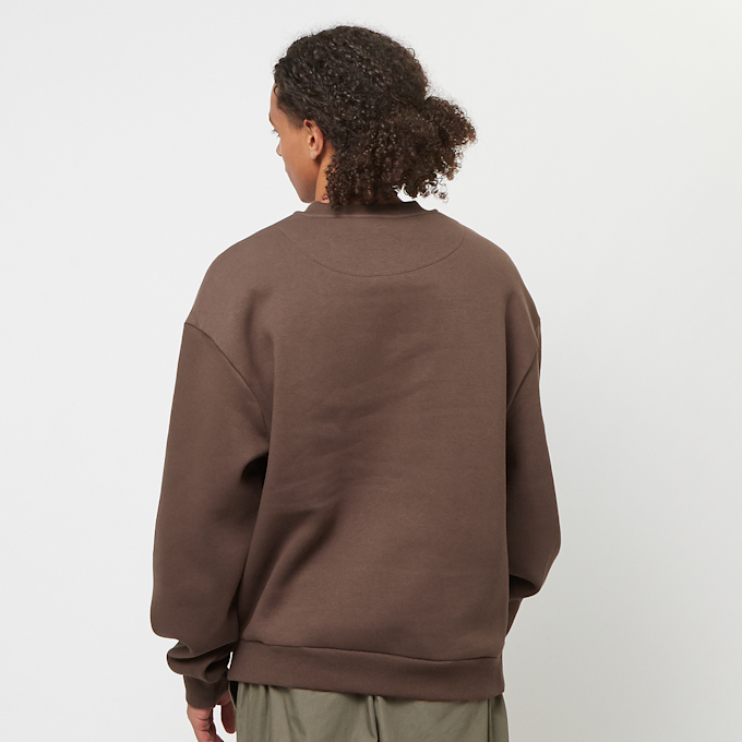 Urban Classics Fluffy Crewneck castanho 40706 2