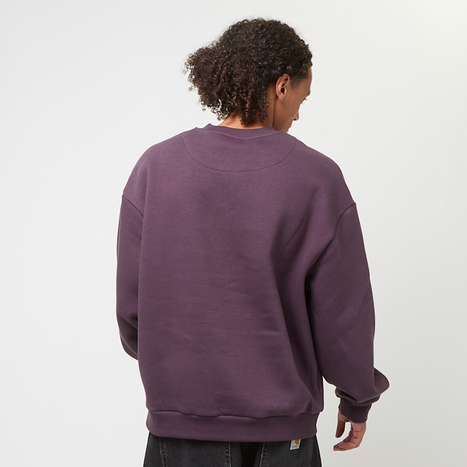Urban Classics Fluffy Crewneck chocolatebrown morado 40710 2