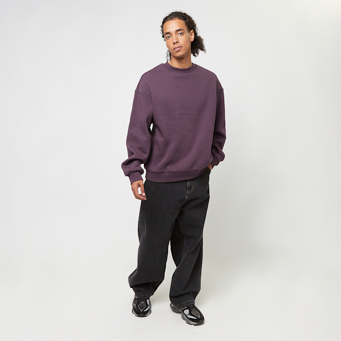 Urban Classics Fluffy Crewneck chocolatebrown ljubičasta 40710 3