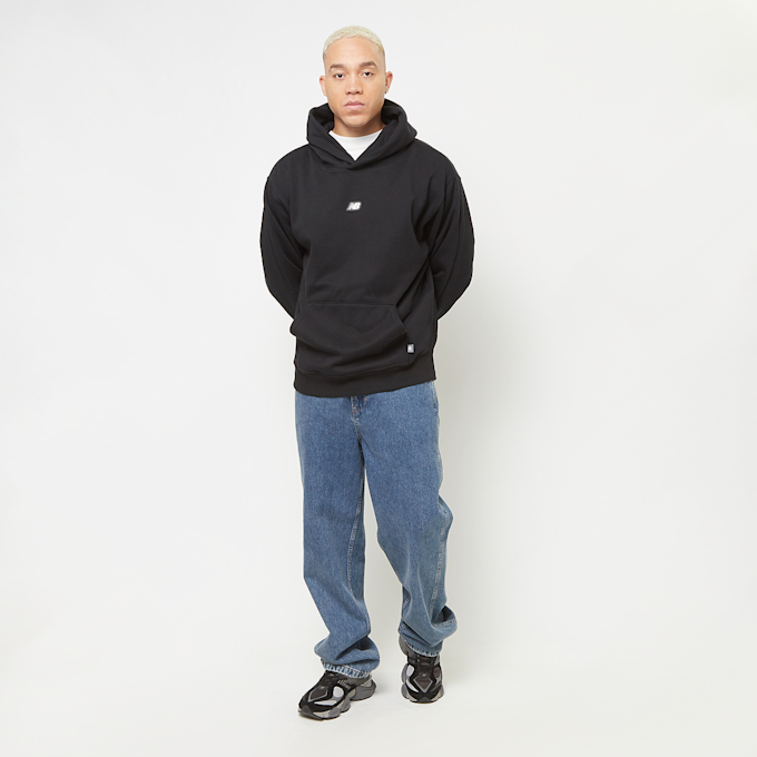 New Balance Hoops Uniform Hoodie schwarz 41662 5