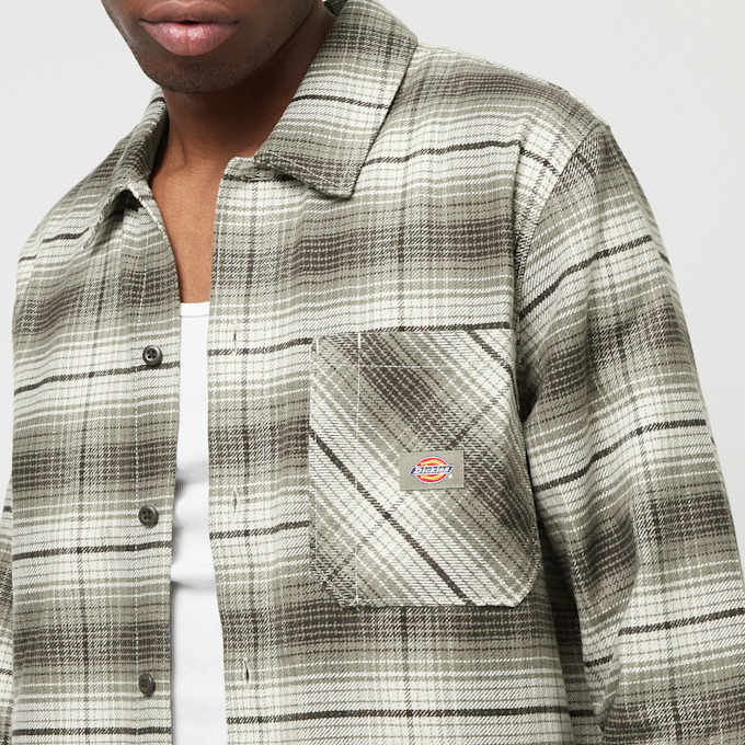 Dickies Forest Check Shirt verde 42891 3