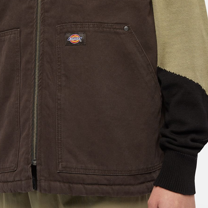 Dickies Duck Canvas Vest castanho 45562 4