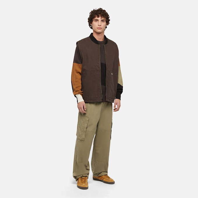 Dickies Duck Canvas Vest brązowy 45562 6
