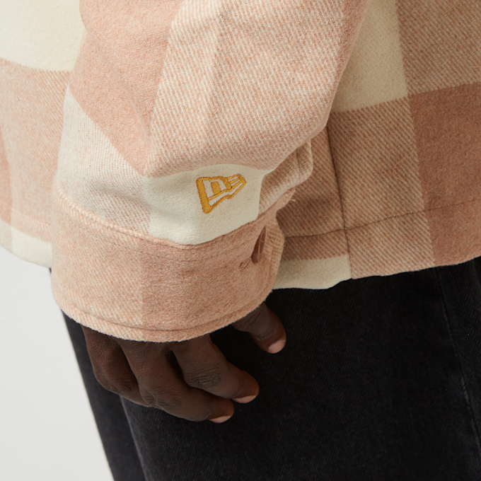 New Era Shacket bež 44476 4