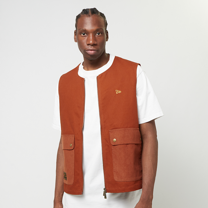 New Era Utility Vest pomarańczowy 45505 1