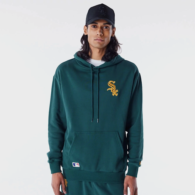 New Era Chicago White Sox League Essential Oversized Hoodie verde 44401 1