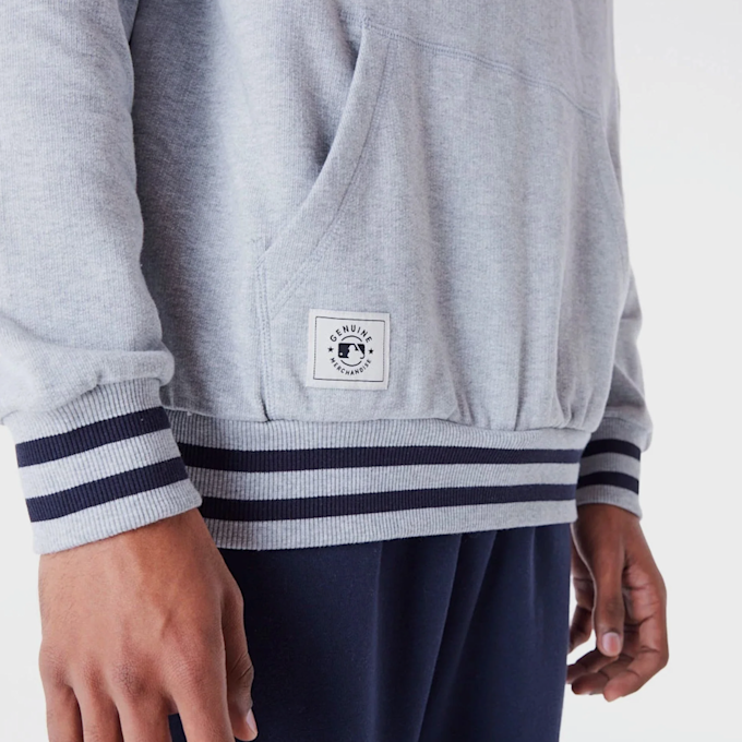 New Era LA Dodgers MLB Rib Infill Oversized Hoodie grau 44402 5