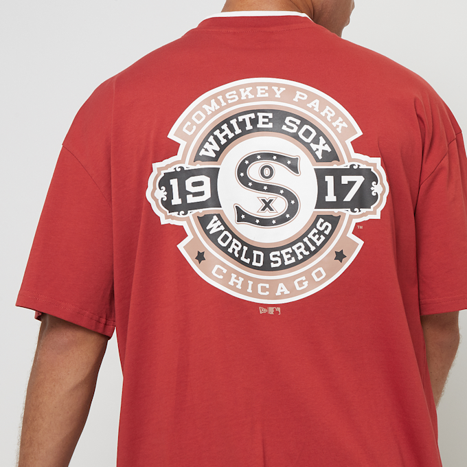 New Era Chicago White Sox World Series Oversized T-Shirt rosso 45035 4