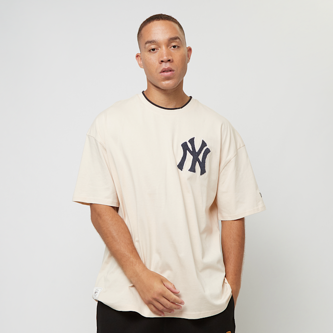 New Era New York Yankees World Series Oversized T-Shirt beige 45037 2