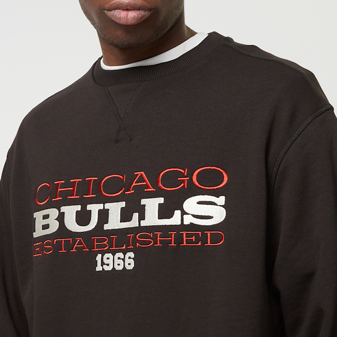 New Era Chicago Bulls NBA Lifestyle Oversized Crewneck Sweatshirt preto 44530 3