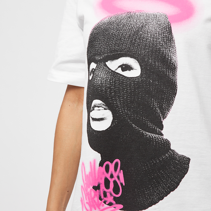 Miss Tee Godless Girl 2.0 Tee bianco 40182 3