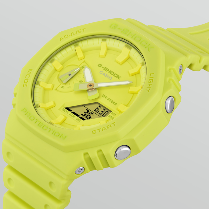 G-SHOCK GA-2100-9A9ER žuta 44092 4