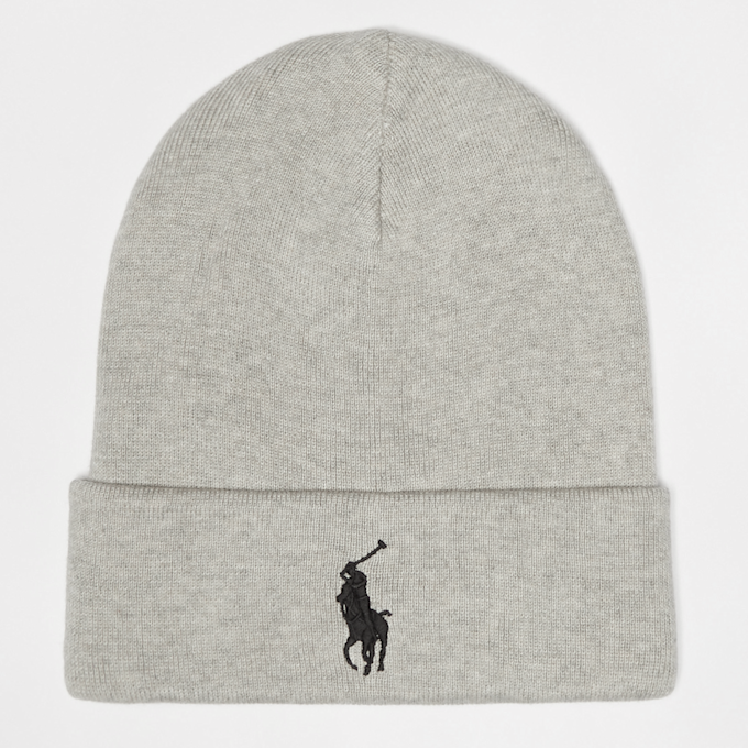 Polo Ralph Lauren Cold Weather Hat siva 45491 1