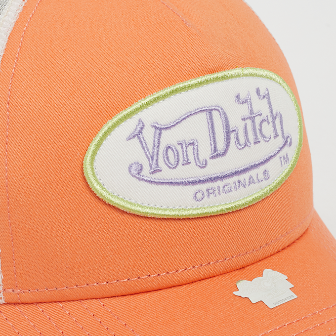 Von Dutch Originals Trucker Boston pomarańczowy 43086 4
