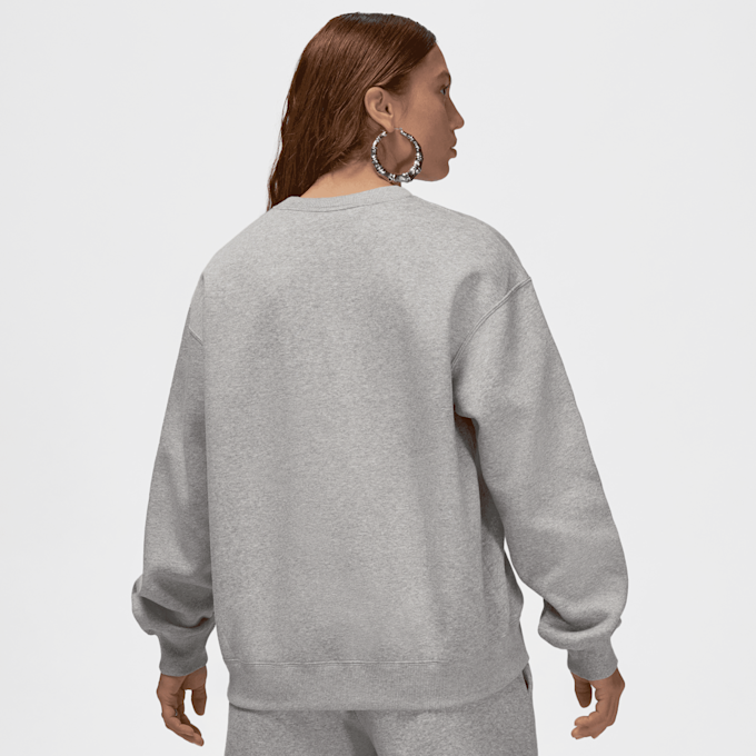 Jordan Brooklyn Fleece Crew siva 45670 2