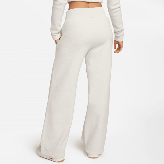 Nike Sportswear Phoenix Plush High-Rise Wide Pants bege 44889 2