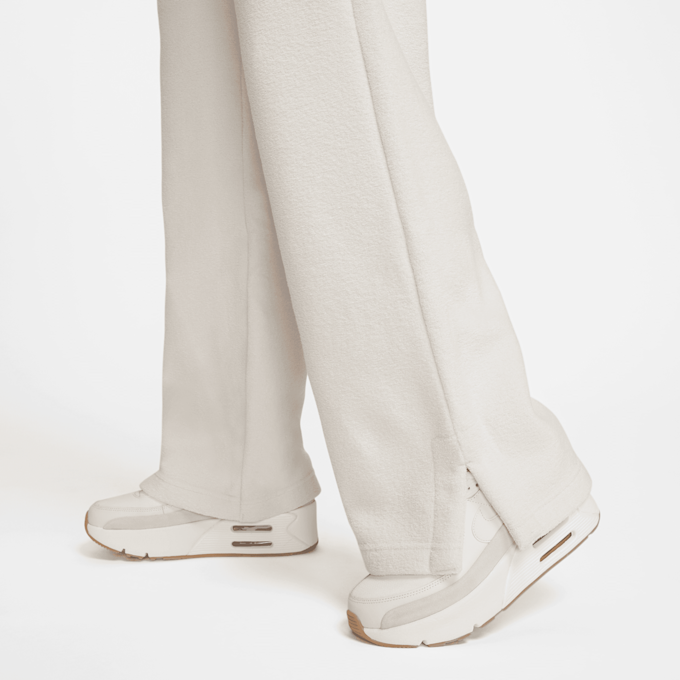 Nike Sportswear Phoenix Plush High-Rise Wide Pants bege 44889 5