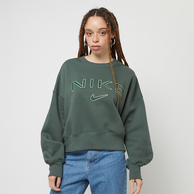 Nike Sportswear Phoenix Fleece Logo Crew grün 44644 1
