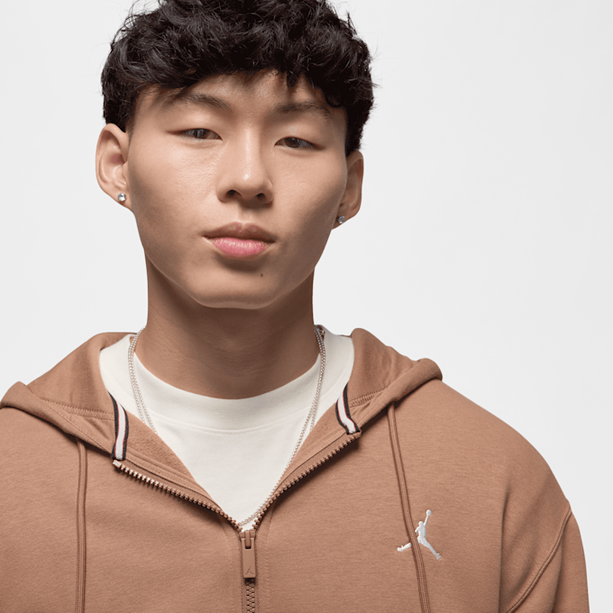 Jordan Brooklyn Fleece Fullzip brązowy 40283 3