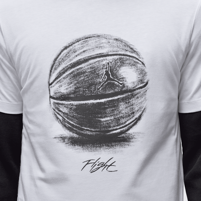 Jordan BBall Short Sleeve Tee blanc 40300 3