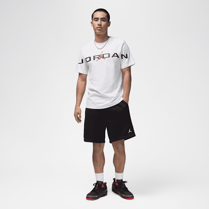 Jordan Air Stretch Short Sleeve bianco 40304 4