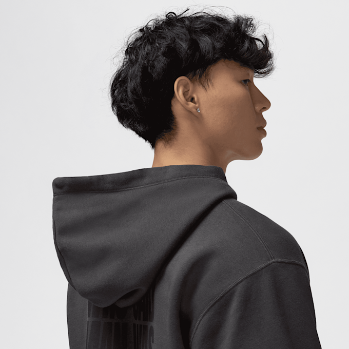 Jordan Brooklyn Fleece Hoodie negro 40315 8