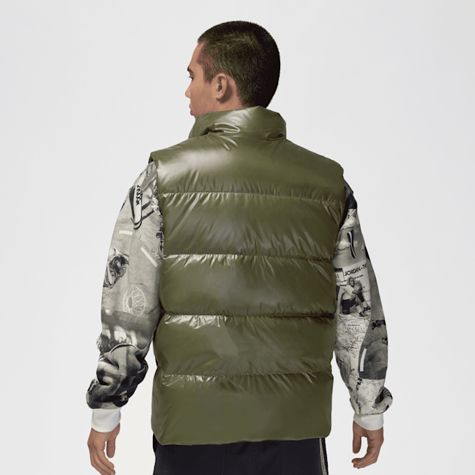 Jordan Flight Down Vest zelena 40278 2