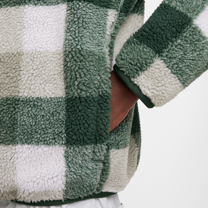 Nike M NK CLUB SSNL WNTRZD AOP HZ black/white/smoke grey groen 40296 4