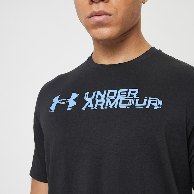 Under Armour Sliced Wordmark 60/40 Short Sleeve nero 41421 3