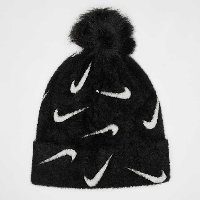 Nike K NK Peak Beanie SC POM F24 noir 41592 2